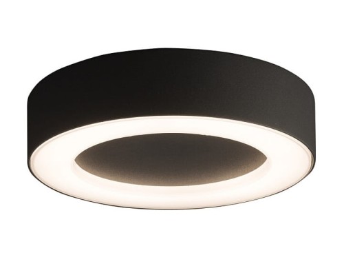 Plafoniera Plafon Zewnętrzny MERIDA LED 9514 NOWODVORSKI Lighting 12W IP54 3000K nowoczesna oprawa oświetleniowa lampa sufitowa zewnętrzna ogrodowa grafitowa na budynek oświetlenie zewnętrzne barwa ciepła ciepły biały Inspiracje Premium