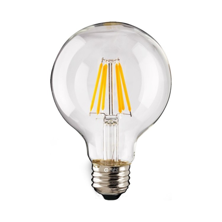 Żarówka Filamentowa LED 7W G125 E27 2700K EKZF969 Eko-Light