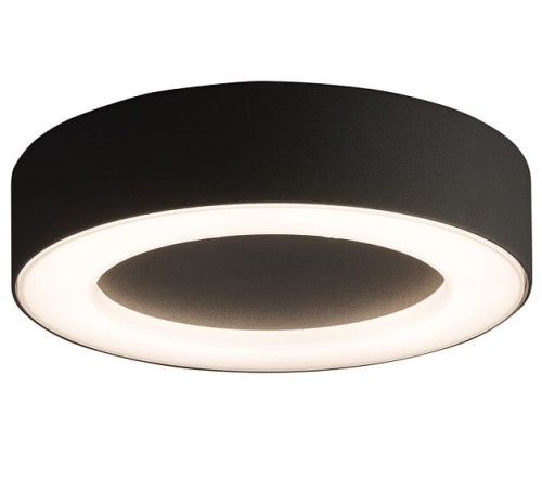 Plafoniera Plafon Zewnętrzny MERIDA LED 9514 NOWODVORSKI Lighting 12W IP54 3000K nowoczesna oprawa oświetleniowa lampa sufitowa zewnętrzna ogrodowa grafitowa na budynek oświetlenie zewnętrzne barwa ciepła ciepły biały Inspiracje Premium