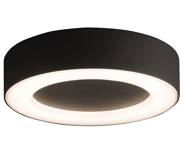 Plafoniera Plafon Zewnętrzny MERIDA LED 9514 NOWODVORSKI Lighting 12W IP54 3000K nowoczesna oprawa oświetleniowa lampa sufitowa zewnętrzna ogrodowa grafitowa na budynek oświetlenie zewnętrzne barwa ciepła ciepły biały Inspiracje Premium