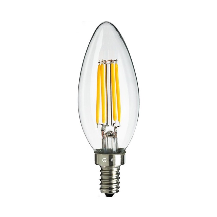 Żarówka Filamentowa LED 4W Świeczka E14 2700K EKZF990 Eko-Light