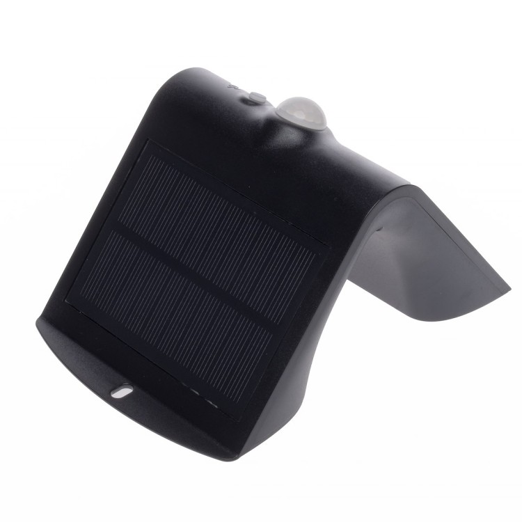Lampka Solarna Butterfly Czarna 1,5W EKO3867 Eko-Light Oprawa elewacyjna lampa ścienna