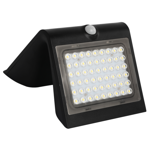 Lampka Solarna Butterfly Czarna 3,2W EKO3874 Eko-Light Oprawa elewacyjna lampa ścienna