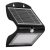 Lampka Solarna Butterfly Czarna 3,2W EKO3874 Eko-Light Oprawa elewacyjna lampa ścienna