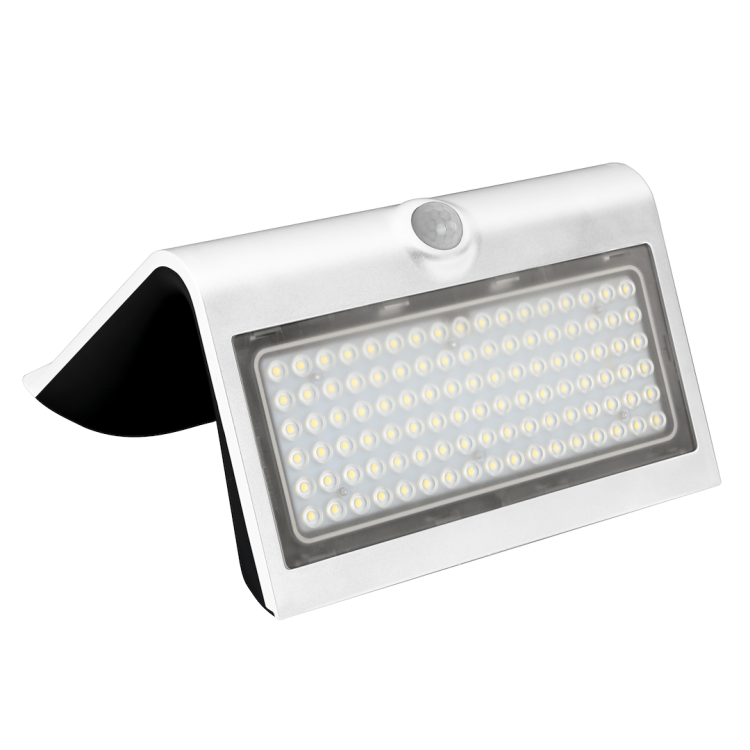 Lampka Solarna Butterfly Biała 6,8W EKO3997 Eko-Light Oprawa elewacyjna lampa ścienna