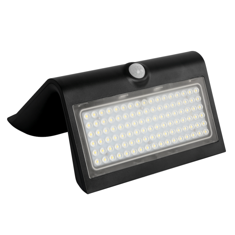 Lampka Solarna Butterfly Czarna 6,8W EKO3881 Eko-Light Oprawa elewacyjna lampa ścienna
