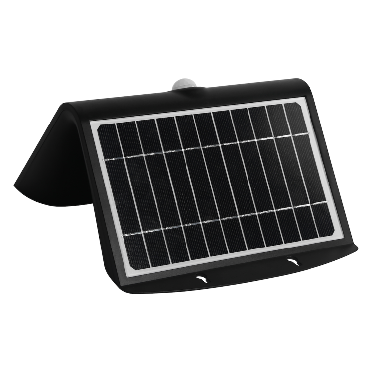 Lampka Solarna Butterfly Czarna 6,8W EKO3881 Eko-Light Oprawa elewacyjna lampa ścienna
