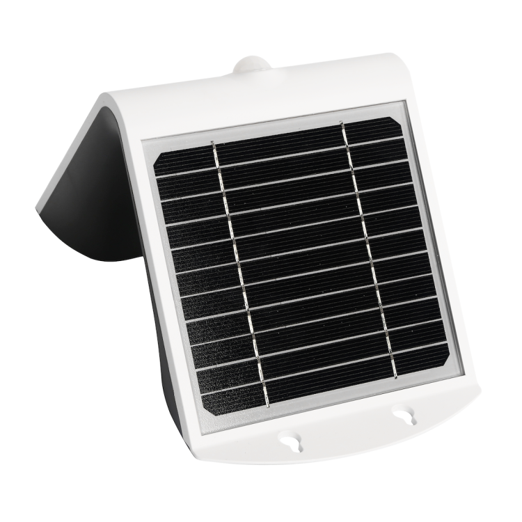Lampka Solarna Butterfly Biała 3,2W EKO8824 Eko-Light Oprawa elewacyjna lampa ścienna