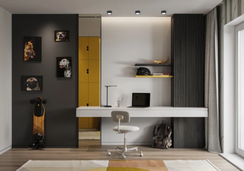 Lampa biurkowa Industrialna Loft SMART LED BLACK 8358 NOWODVORSKI Lighting 8W USB 3000K-6000K indukcyjna nowoczesna lampka biurkowa z ładowarką USB regulowana barwa światła czarna Premium