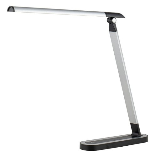Lampa biurkowa Industrialna Loft CHIC LED 8357 NOWODVORSKI Lighting 7,5W USB 4000K nowoczesna lampka biurkowa barwa dzienna srebrno-czarna Premium