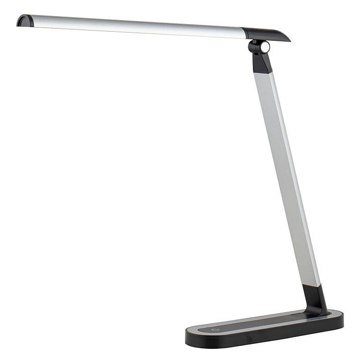 Lampa biurkowa Industrialna Loft CHIC LED 8357 NOWODVORSKI Lighting 7,5W USB 4000K nowoczesna lampka biurkowa barwa dzienna srebrno-czarna Premium