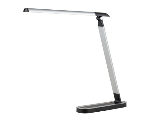 Lampa biurkowa Industrialna Loft CHIC LED 8357 NOWODVORSKI Lighting 7,5W USB 4000K nowoczesna lampka biurkowa barwa dzienna srebrno-czarna Premium