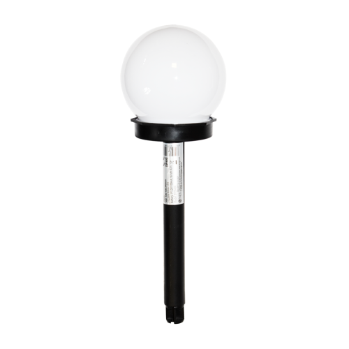 Lampa Ogrodowa Kulka Solarna Czarna Plastik EKO4826 Eko-Light gruntowa