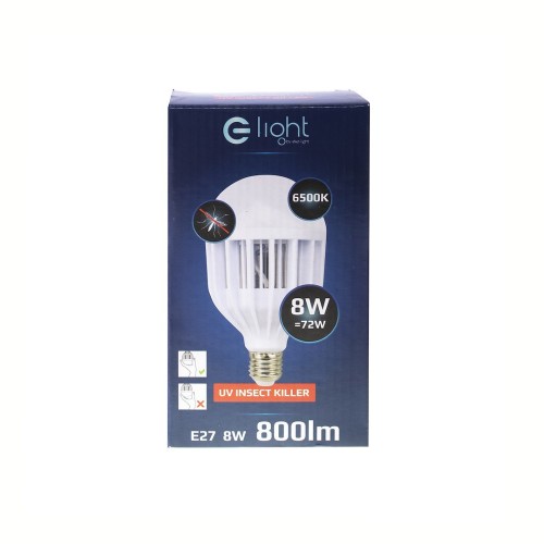 Żarówka LED owadobójcza 8W E27 EKZA486 Eko-Light