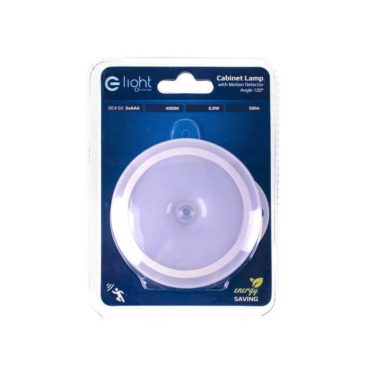 LAMPKA Z CZUJKĄ RUCHU 4000K EKB6646 Eko-Light