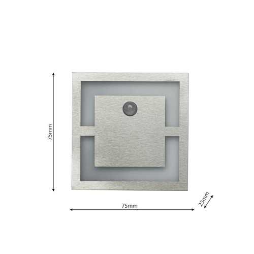QUADRO Barwa Neutralna 4000K 12V z czujnikiem ruchu EKS1497 Eko-Light