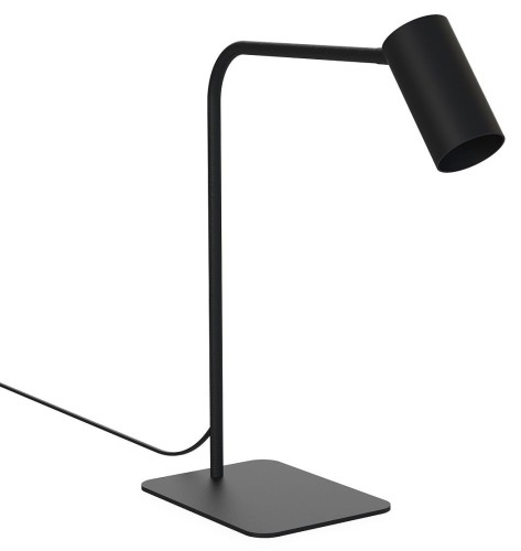 Lampa biurkowa Industrialna Loft MONO BLACK 7706 NOWODVORSKI Lighting GU10 40cm nowoczesna lampka regulowana metalowa czarna Inspiracje Premium