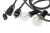 GIRLANDA PROFESJONALNA IP44 CZARNA 5M + GNIAZDO EKO1571 Eko-Light