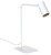 Lampa biurkowa Industrialna Loft MONO WHITE/GOLD 7713 NOWODVORSKI Lighting GU10 40cm nowoczesna lampka regulowana metalowa biało-złota białozłota Inspiracje Premium