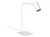 Lampa biurkowa Industrialna Loft MONO WHITE/GOLD 7713 NOWODVORSKI Lighting GU10 40cm nowoczesna lampka regulowana metalowa biało-złota białozłota Inspiracje Premium