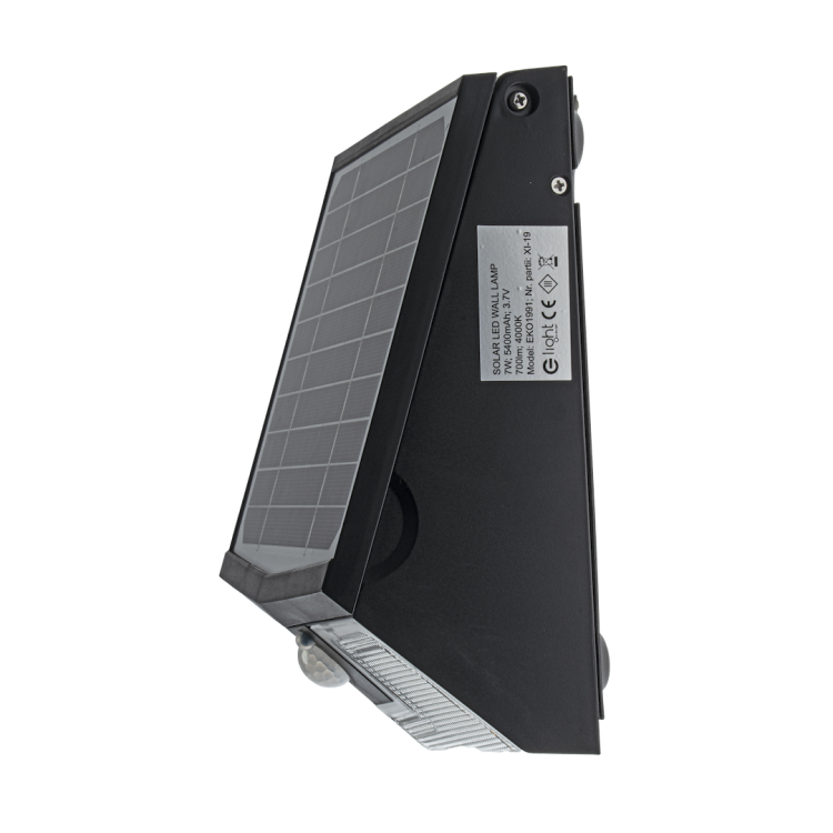 Lampa Solarna Transformer 7W 4000K EKO1991 Eko-Light Oprawa elewacyjna lampa ścienna