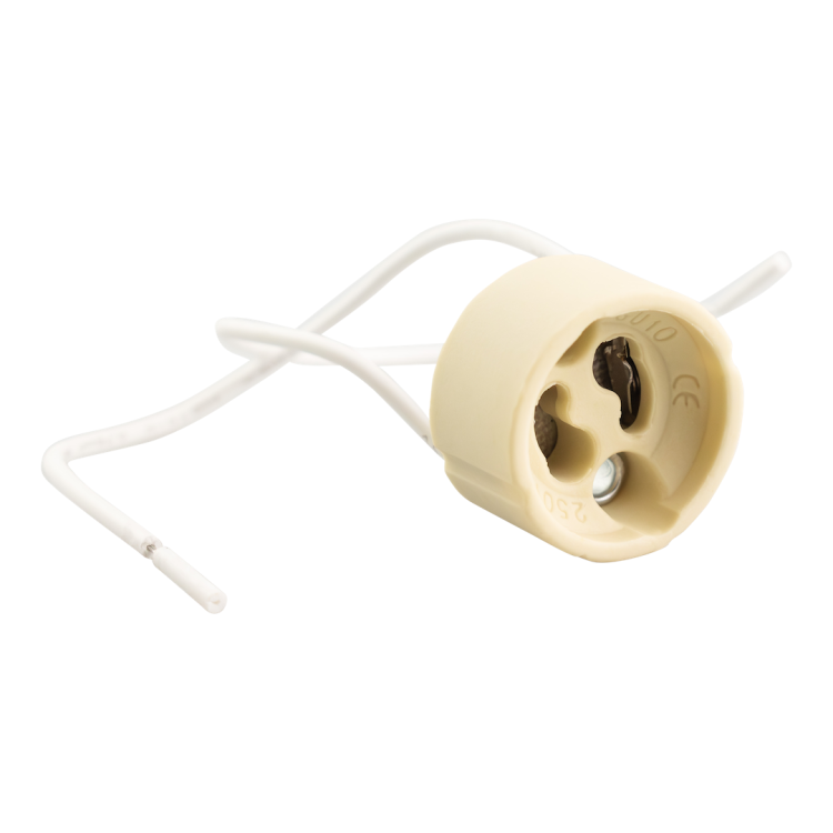 OPRAWKA GU10 Z PRZEWODEM (2x0,75) 15cm EK2912 Eko-Light