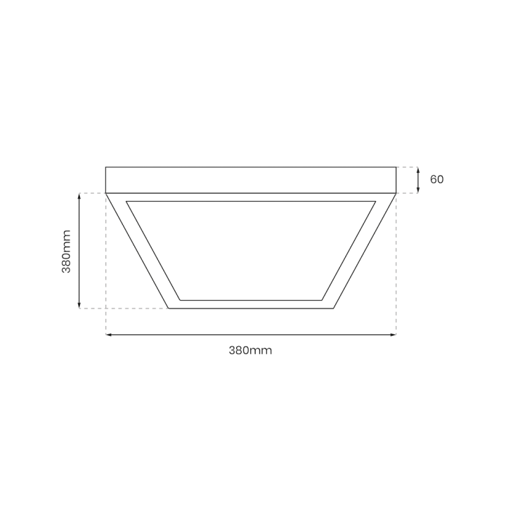 Lampa Sufitowa Casilla 24W LED 4000K EK75279 Eko-Light