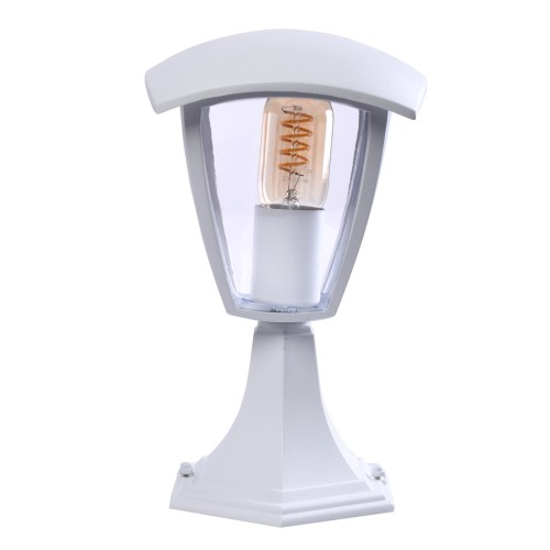 Lampa ogrodowa stojąca FOX WHITE 1xE27 Mała EKO3513 Eko-Light