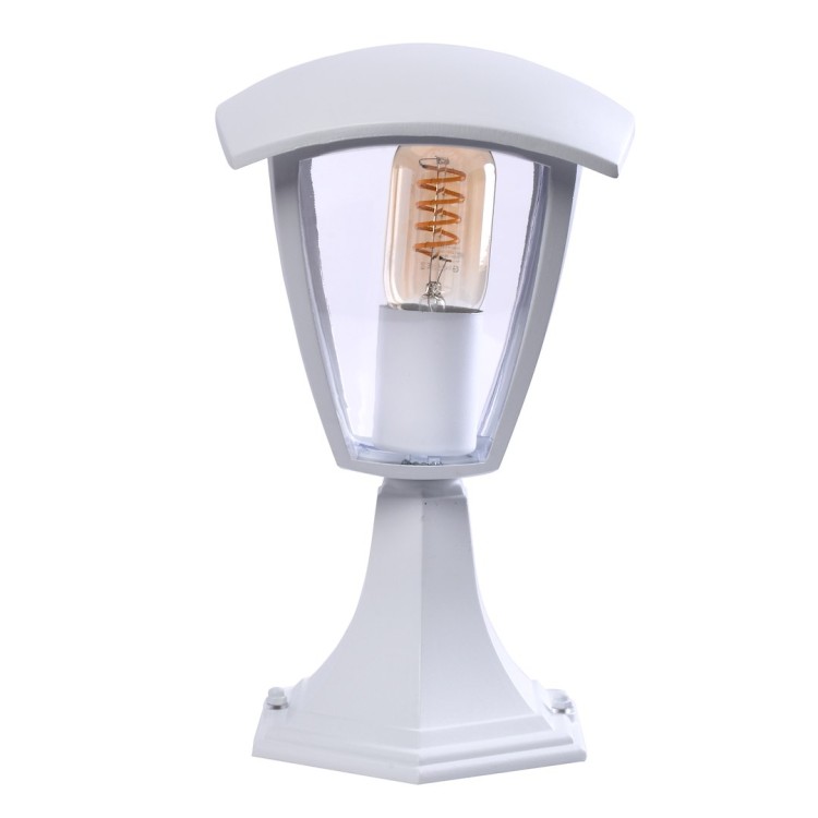 Lampa ogrodowa stojąca FOX WHITE 1xE27 Mała EKO3513 Eko-Light