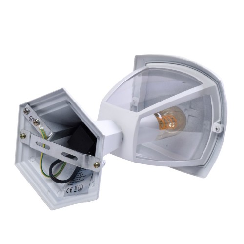 Lampa ogrodowa stojąca FOX WHITE 1xE27 Mała EKO3513 Eko-Light