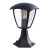 Lampa ogrodowa stojąca FOX BLACK 1xE27 Mała EKO3551 Eko-Light