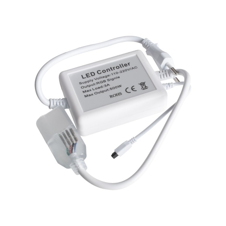 Kabel zasilający ze sterownikiem i pilotem do NEON LED RGB 8/16 EKF1139 Eko-Light