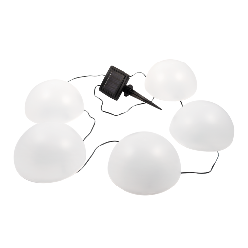 Lampa Solarna Hemi RGB IP44 EKO0450 Eko-Light oprawa łańcuch girlanda