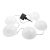Lampa Solarna Hemi RGB IP44 EKO0450 Eko-Light oprawa łańcuch girlanda