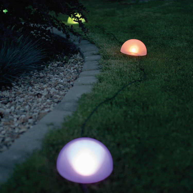 Lampa Solarna Hemi RGB IP44 EKO0450 Eko-Light oprawa łańcuch girlanda