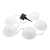 Lampa Solarna Hemi RGB IP44 EKO0450 Eko-Light oprawa łańcuch girlanda