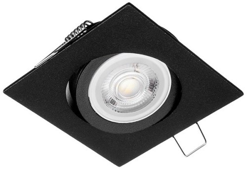 Oczko sufitowe kwadratowe ruchome IP20 Black EKZ329 Eko-Light