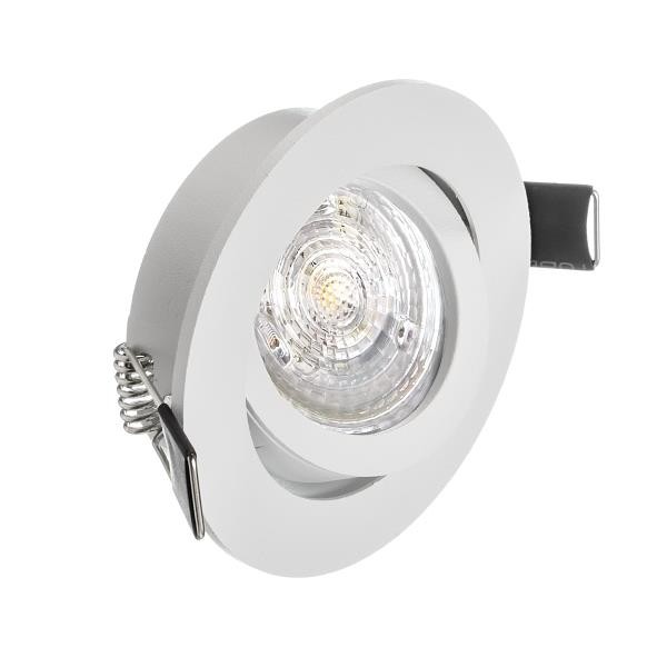 Oczko sufitowe okrągłe ruchome IP20 White EKZ336 Eko-Light