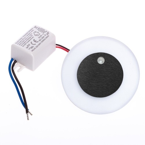 OTI BLACK Barwa Neutralna 4000K 12V z czujnikiem ruchu EKS6901 Eko-Light
