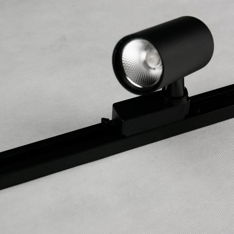Lampa szynowa Reflektor szynowy COB 15W LED DPM 4000K Loft nowoczesna sufitowa ścienna oświetlenie szynowe 230V neutralna biała neutralny czarna