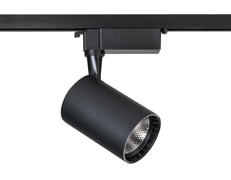 Lampa szynowa Reflektor szynowy COB 20W LED DPM 4000K Loft nowoczesna sufitowa ścienna oświetlenie szynowe 230V neutralna biała neutralny czarna