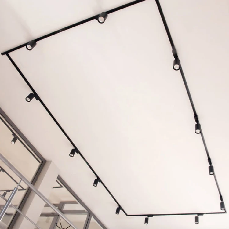 Lampa szynowa Reflektor szynowy COB 20W LED DPM 4000K Loft nowoczesna sufitowa ścienna oświetlenie szynowe 230V neutralna biała neutralny czarna