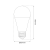 Żarówka LED Wi-FI A60 8W E27 Smart Tuya RGB+CCT+DIM EKSM6659 Eko-Light