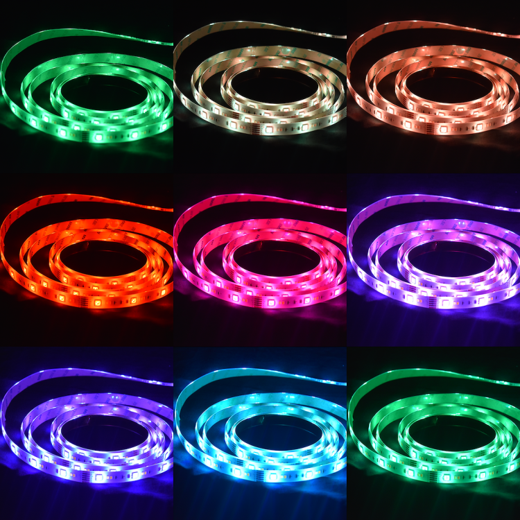 Zestaw LED RGB Wi-FI 3m Smart Tuya IP65 + CCT + Dim 12V EKSM7689 Eko-Light
