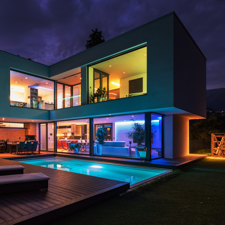Zestaw LED RGB Wi-FI 3m Smart Tuya IP65 + CCT + Dim 12V EKSM7689 Eko-Light