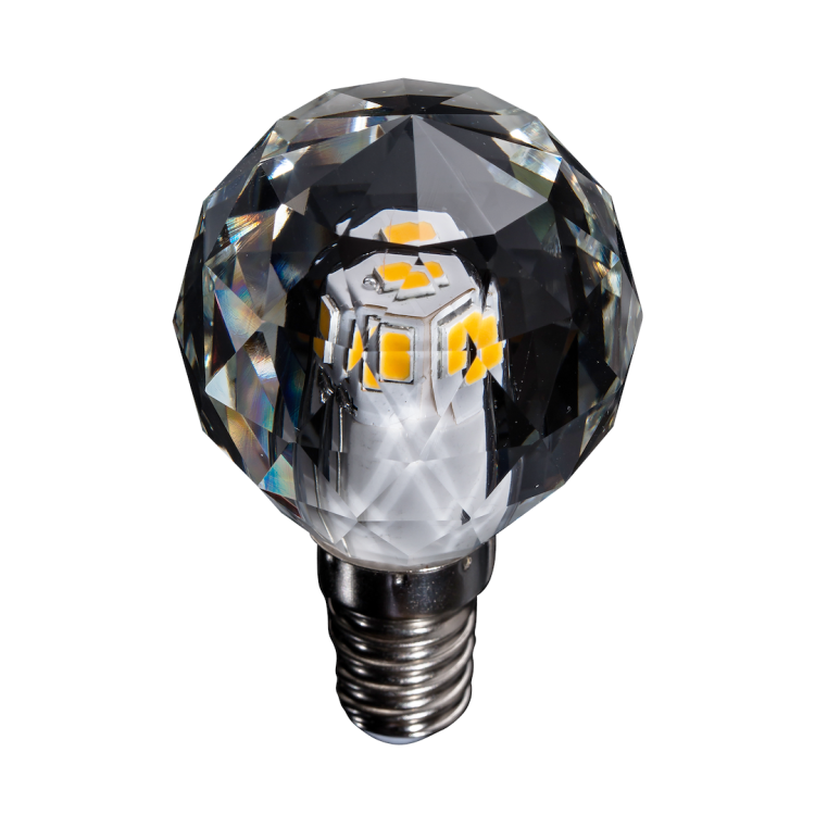 Żarówka LED 3W E14 G40 4000K Kryształ EKZA7698 Eko-Light