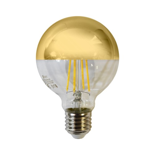Żarówka Filamentowa LED 5W G80 E27 GOLD Barwa: Ciepła EKZF7810 Eko-Light
