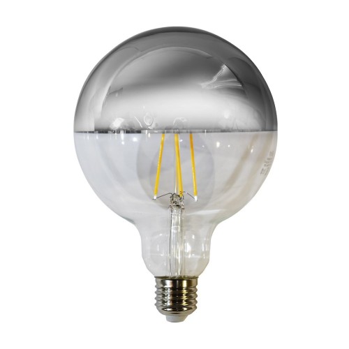 Żarówka Filamentowa LED 7W G125 E27 SILVER Barwa: Ciepła EKZF7811 Eko-Light
