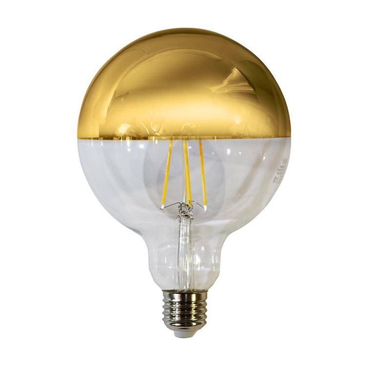 Żarówka Filamentowa LED 7W G125 E27 GOLD Barwa: Ciepła EKZF7812 Eko-Light