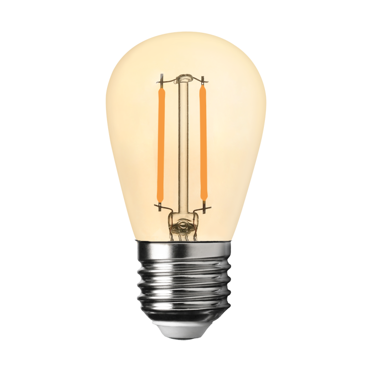 Żarówka Filamentowa LED 1W ST45 E27 2700K Amber EKZF8262 Eko-Light